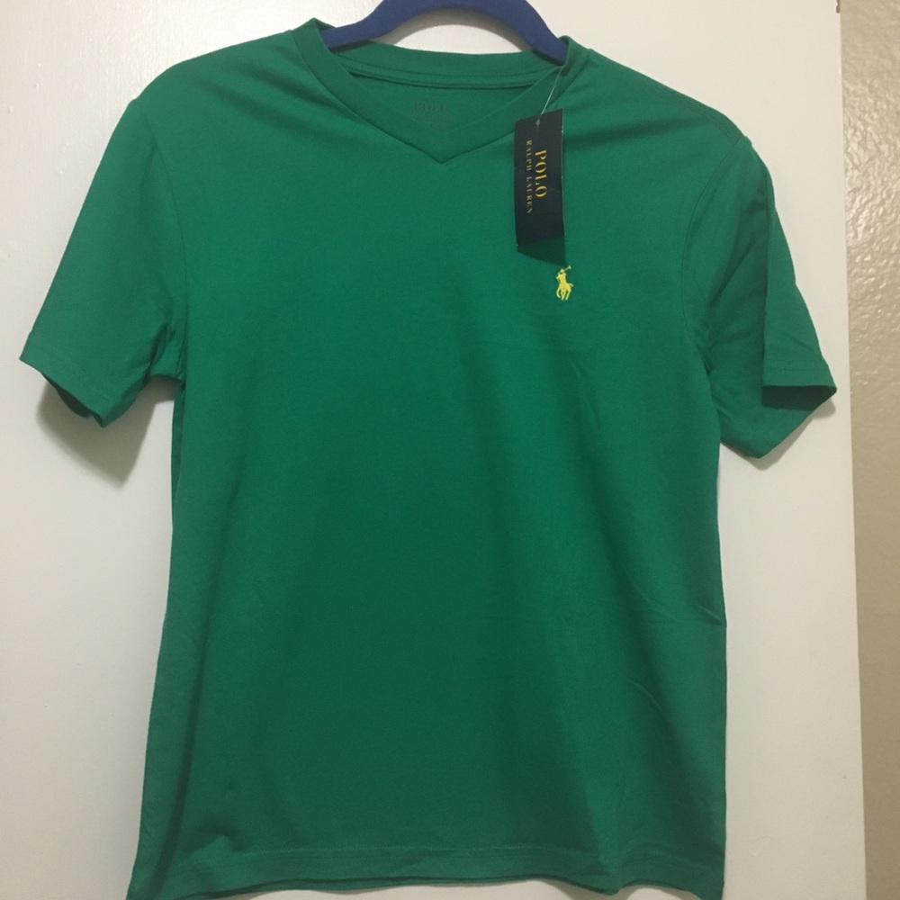Polo Boys cotton V Neck Tee